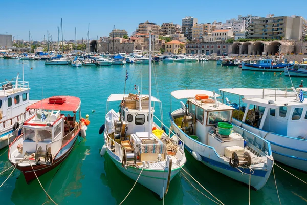 Puerto de Heraklion. Creta, Grecia — Foto de Stock