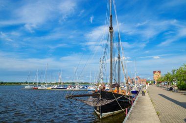 Rostock liman. Almanya