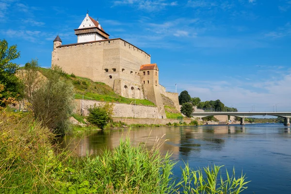 Narva Kalesi. Estonya, AB — Stok fotoğraf