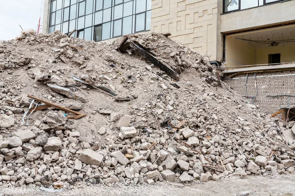 Demolished house — Stock Photo, Image