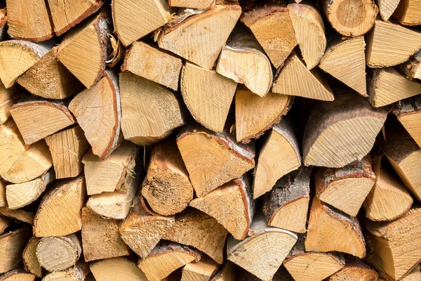 Fire wood stack — Stock Photo, Image