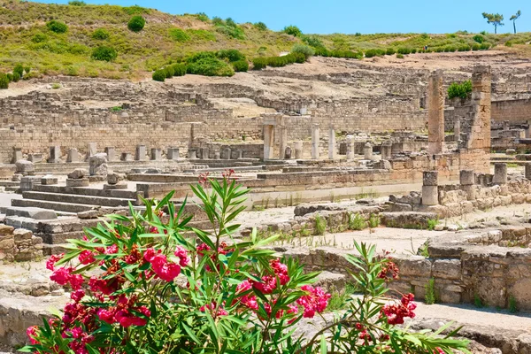 Kamiros ruinerna. Rhodes, Grekland — Stockfoto