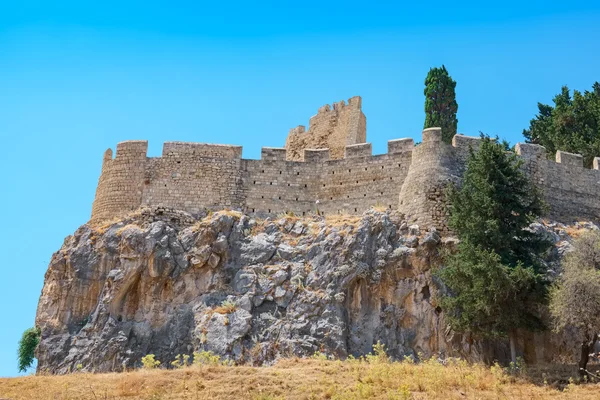 Lindos. Rhodes, Griekenland — Stockfoto