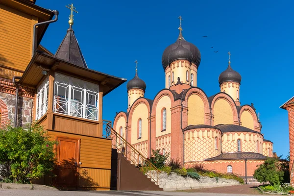 Kuremae Dormition kláštera. Estonsko — Stock fotografie