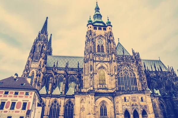St. vitus Katedrali Prag, Çek Cumhuriyeti. — Stok fotoğraf