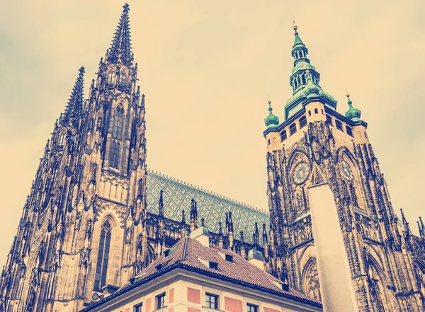 St. vitus Katedrali Prag, Çek Cumhuriyeti. — Stok fotoğraf