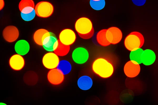 Color lights blur background — Stock Photo, Image