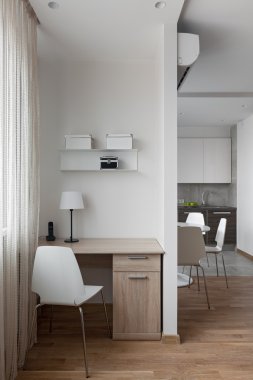 İskandinav tarzı modern daire iç