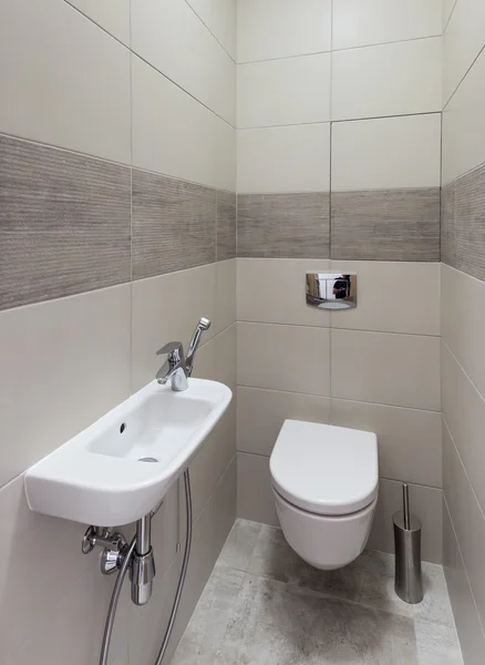 Modern restroom interior — Stock Photo, Image