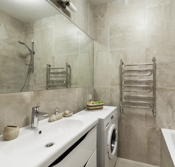 Interior del baño en estilo escandinavo — Foto de Stock