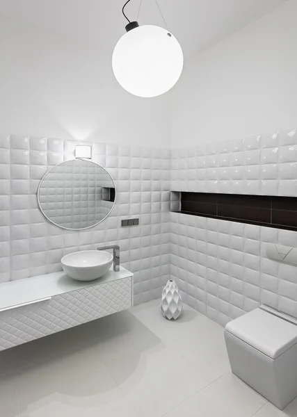 Modern restroom interior — Stock Photo, Image