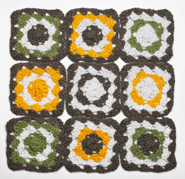 Modèle de couleur tricoté — Photo