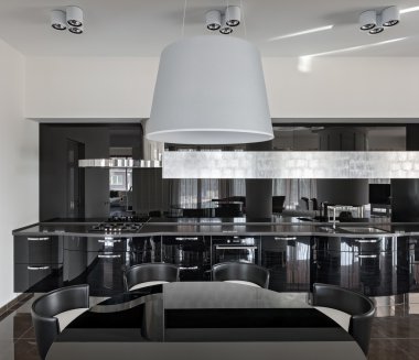 Modern mutfak iç mimarisi