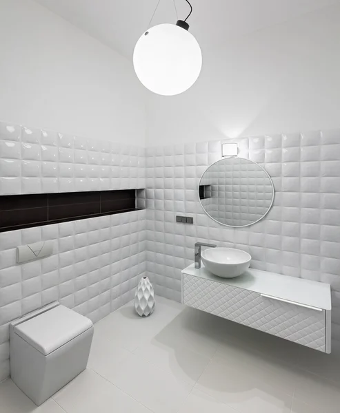 Modern restroom interior — Stock Photo, Image