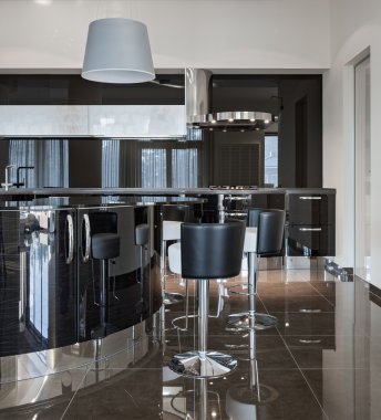 Modern mutfak iç mimarisi