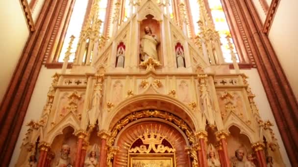 Katedrální bazilika v Bialystoku — Stock video