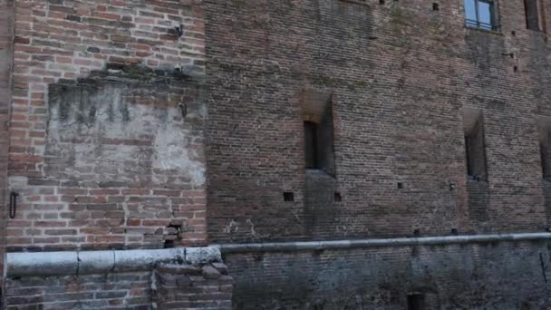 Hrad svatého Jiří v Mantova, Itálie — Stock video