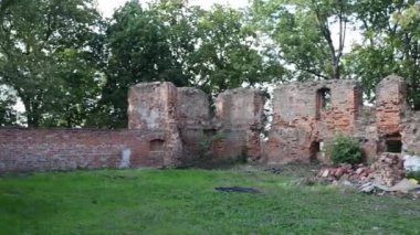 Ruins çevresinde Galeria Ei Centrum Elblag, Polonya