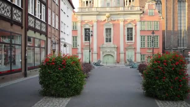 Capilla Católica Real en Gdansk, Polonia — Vídeos de Stock