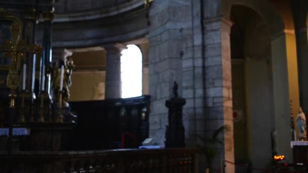 Milano San Lorenzo Maggiore Bazilikası — Stok video