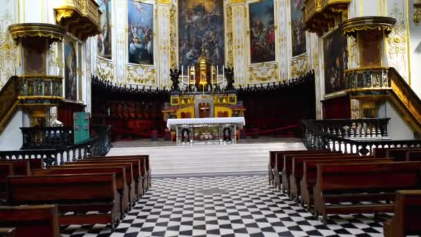 Cattedrale di Sant Alessandro, Bergamo, Włochy — Wideo stockowe