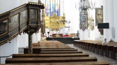Bazilikası St Mary varsayım Gdansk