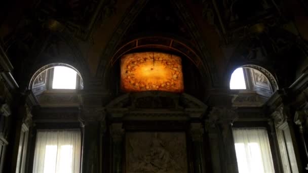Basilica di santa maria maggiore in rome, Italië — Stockvideo