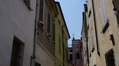 Eski binalar Mantua, İtalya
