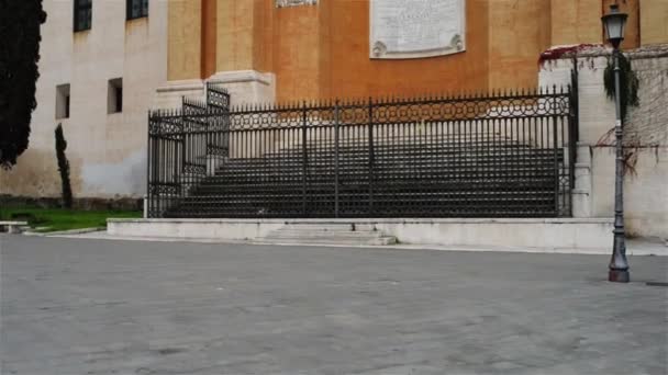 Capela de San Lorenzo em Roma, Itália — Vídeo de Stock