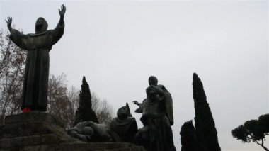 Anıt St. Francis Assisi Roma, İtalya