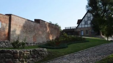 Teutonic Castle in Paslek, Poland