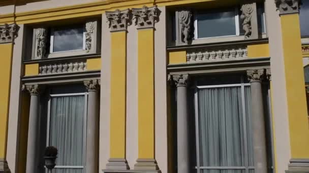 Παλάτι Wilanow, Βαρσοβία, Πολωνία — Αρχείο Βίντεο