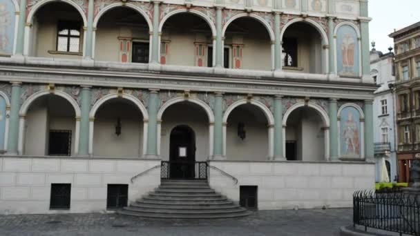 Hôtel de Ville ou Ratusz à Poznan, Pologne occidentale — Video