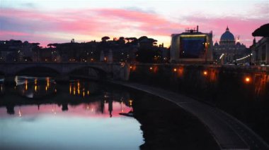 Ponte vittorio emanuele II, Roma, İtalya