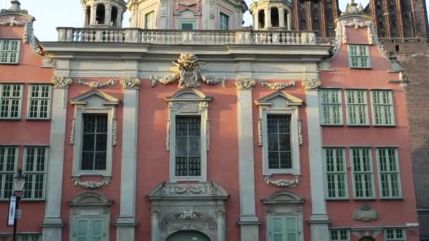 Capilla Católica Real en Gdansk, Polonia — Vídeos de Stock