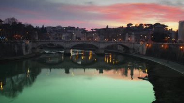 Ponte vittorio emanuele II, Roma, İtalya