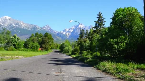 Tatra Mountains in Slovakia — Stock Video