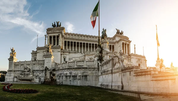 Altare della patria in rome, Italië — Stockfoto