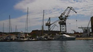 Hırvatistan 'ın Split-Dalmaçya İlçesinde Trogir