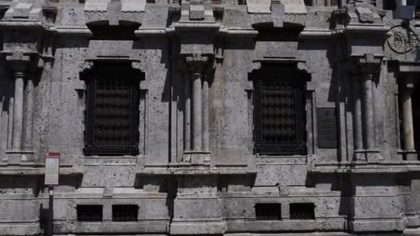 Eski binalar Mantua, İtalya — Stok video