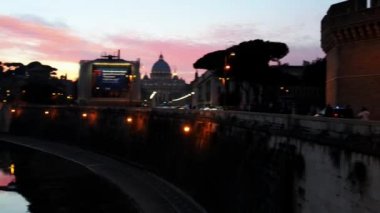 Ponte vittorio emanuele II, Roma, İtalya