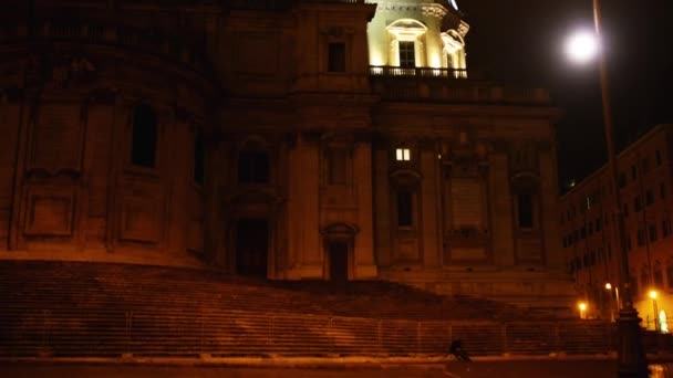 Basílica de Santa María la Mayor en Roma, Italia — Vídeo de stock