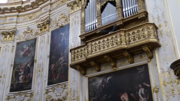 Cattedrale di Sant Alessandro, Bergamo, Italië — Stockvideo