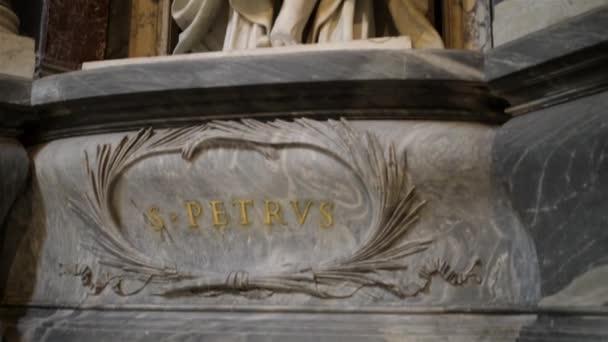 Archbasilica Papal de San Juan en Roma, Italia — Vídeos de Stock