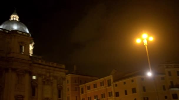 İtalya, Roma 'da Aziz Mary Bazilikası — Stok video