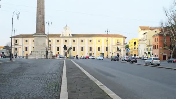 Paleis van Lateranen in Rome, Italië — Stockvideo