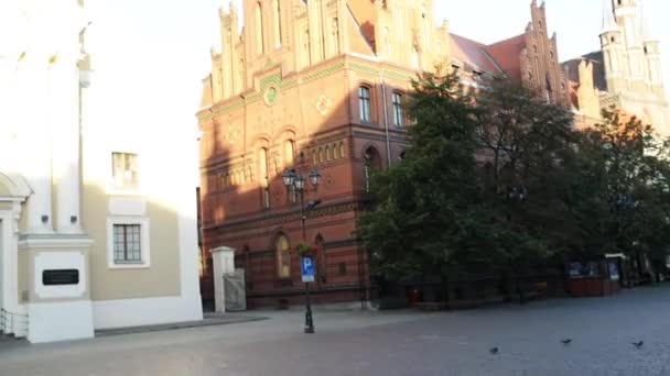 Heilig-Geist-Kirche in Torun, Polen — Stockvideo