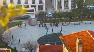 Martim Moniz Square, Lisbon, Portekiz