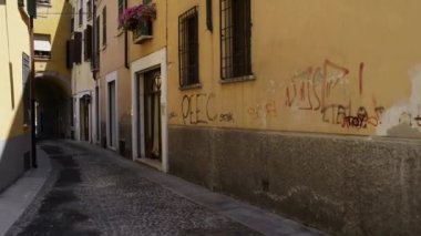 Eski binalar Mantua, İtalya