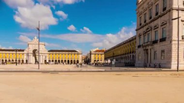 Praça yapmak Comercio Lizbon şehir